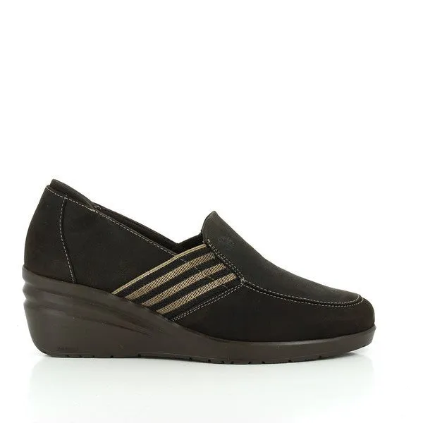 24 Hrs 23066 Brown Low Heels