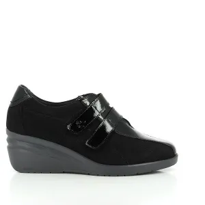 24 Hrs 23069 Black Low Heels