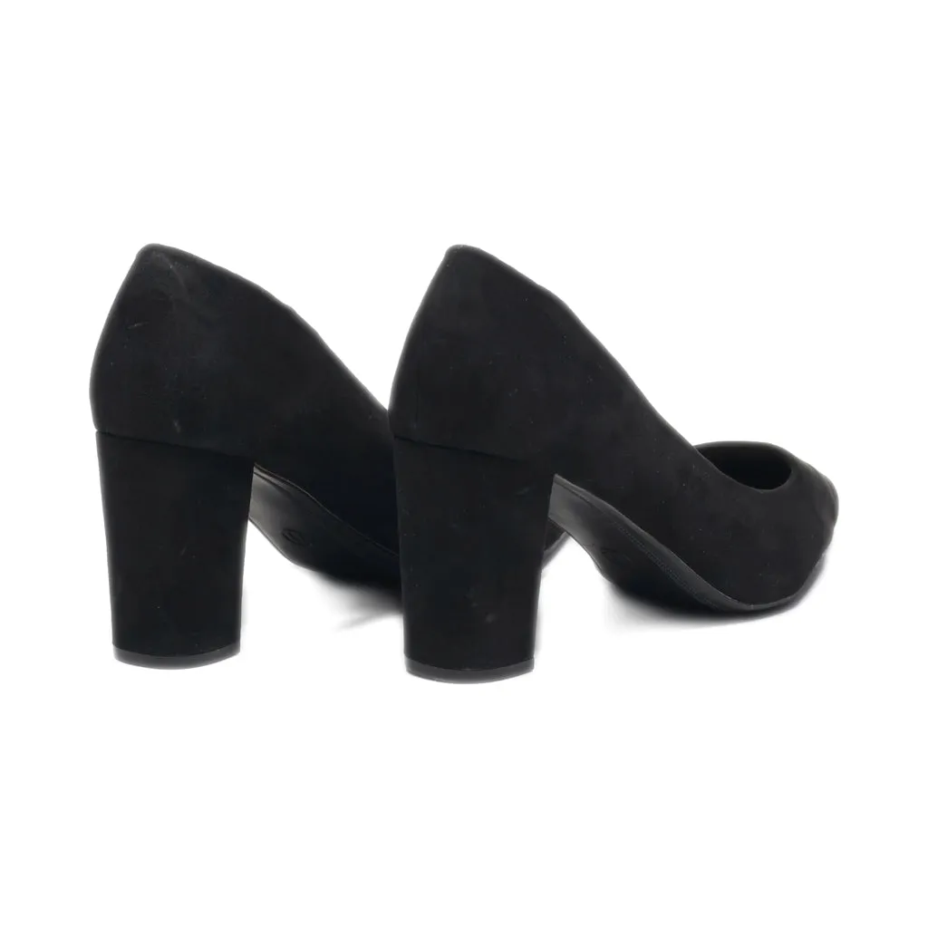 A New Day High-Heel Shoes Suede Black Colour For Women