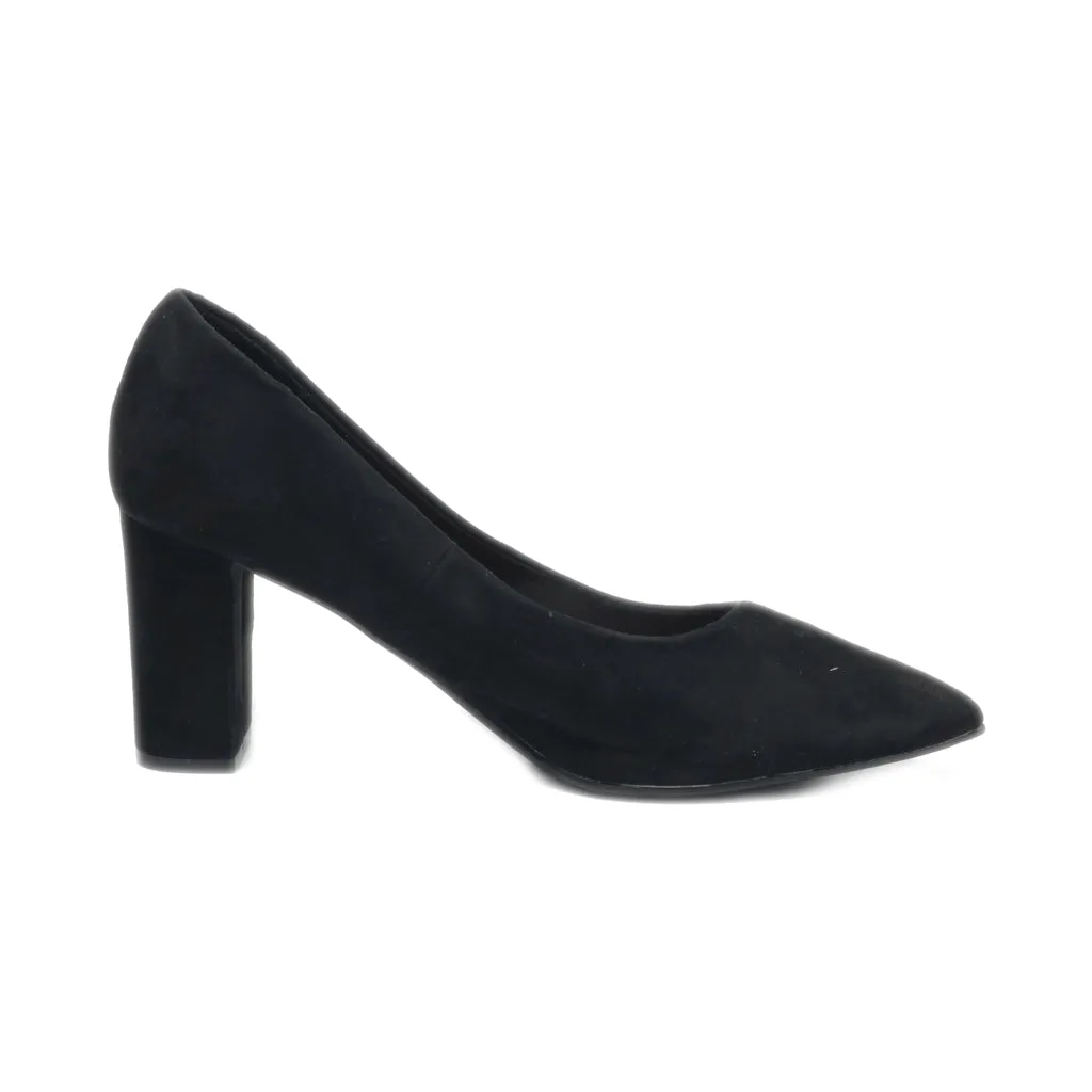 A New Day High-Heel Shoes Suede Black Colour For Women