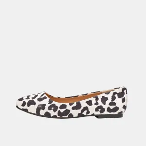Acacia Leopard-print Flat Pumps