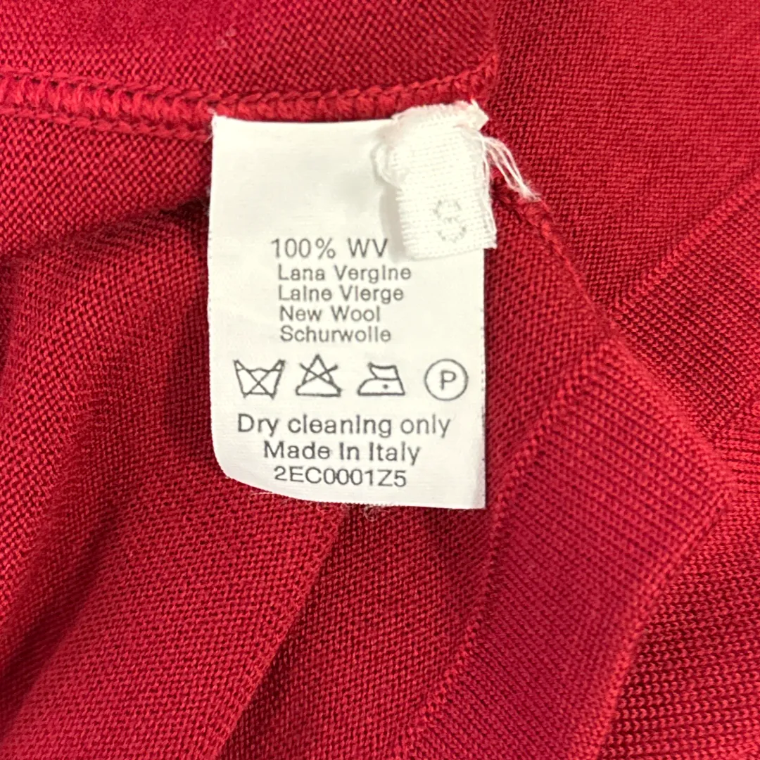Alaïa Vintage Red Wool Dress