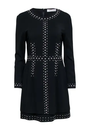 A.L.C. - Black Madison Studded Dress Sz 8