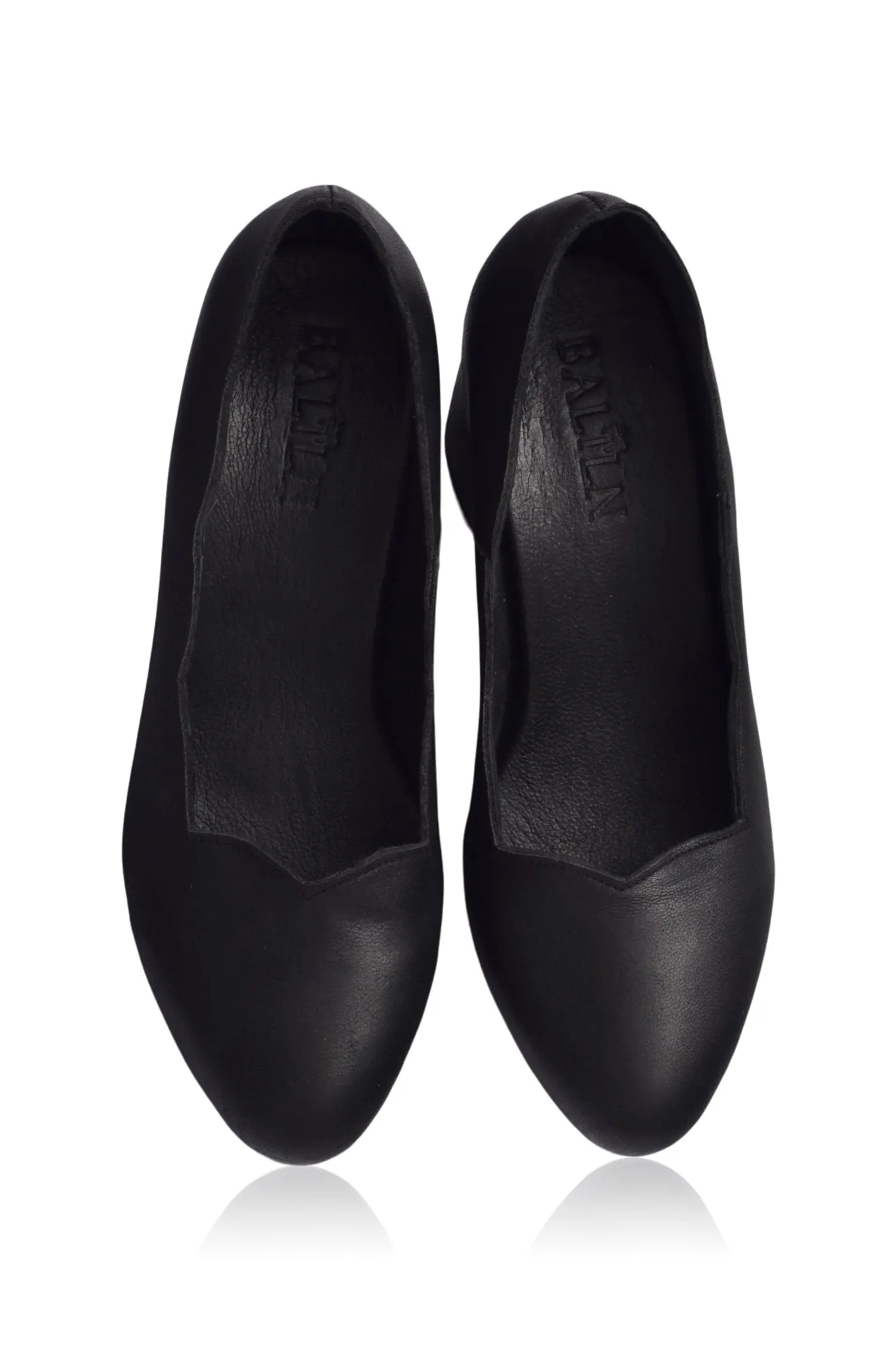 Alia Classic Leather Heels (Sz. 4-10.5)