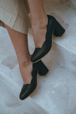 Alia Classic Leather Heels (Sz. 4-10.5)