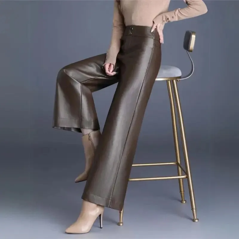Alura Vegan Leather Pants