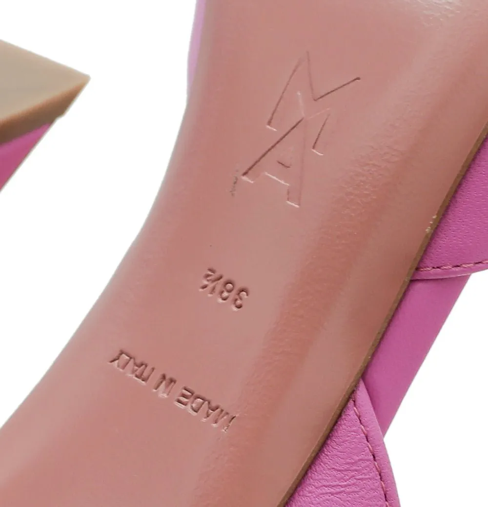 Amina Muaddi Pink Begum Slingback 38.5