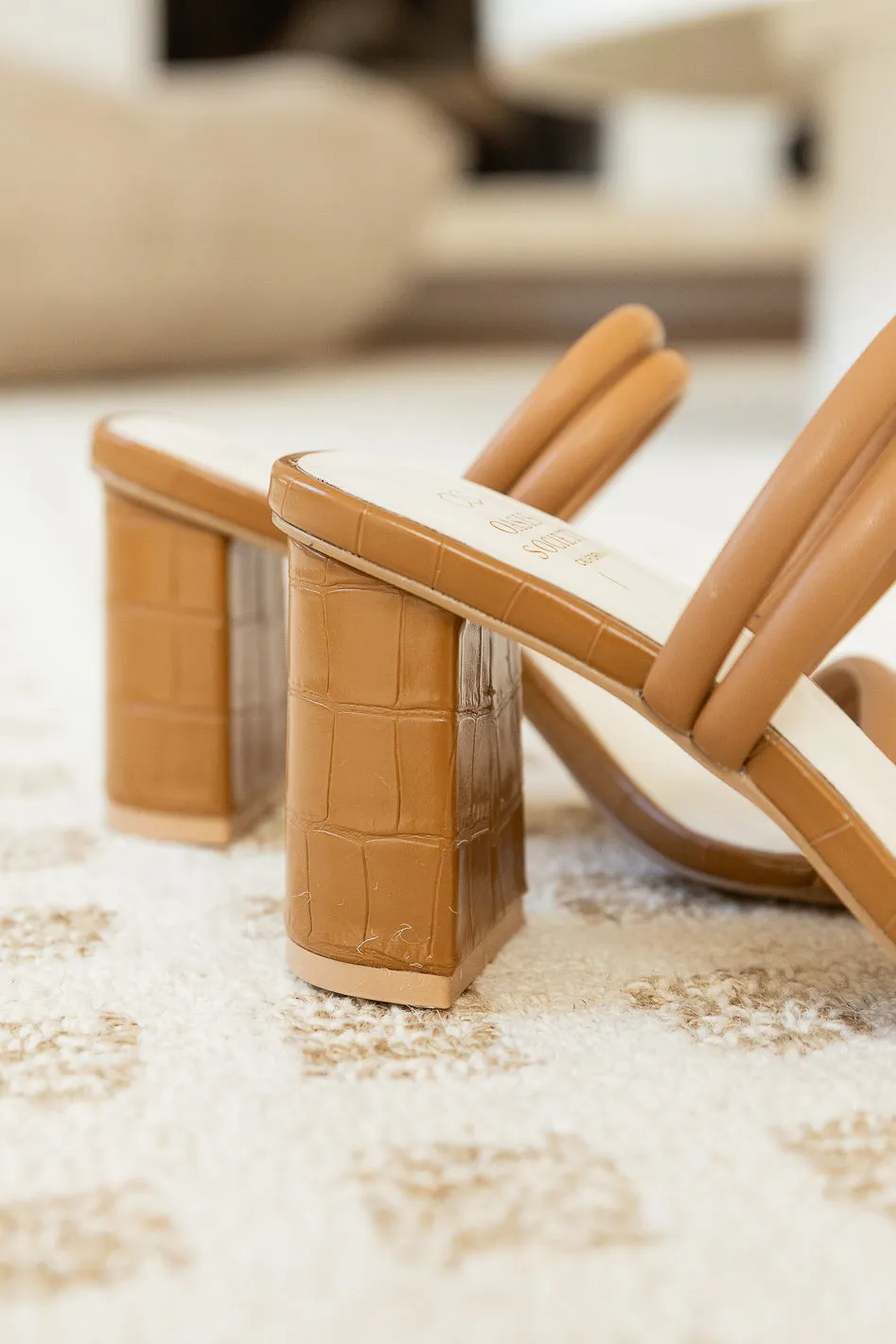 Angela Heels in Brown - FINAL SALE