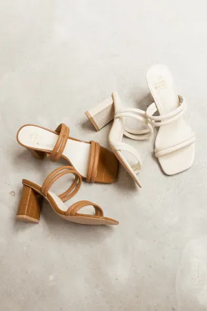 Angela Heels in Brown - FINAL SALE