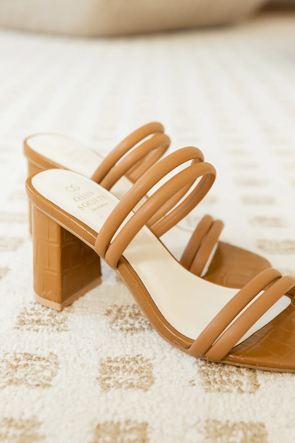 Angela Heels in Brown - FINAL SALE