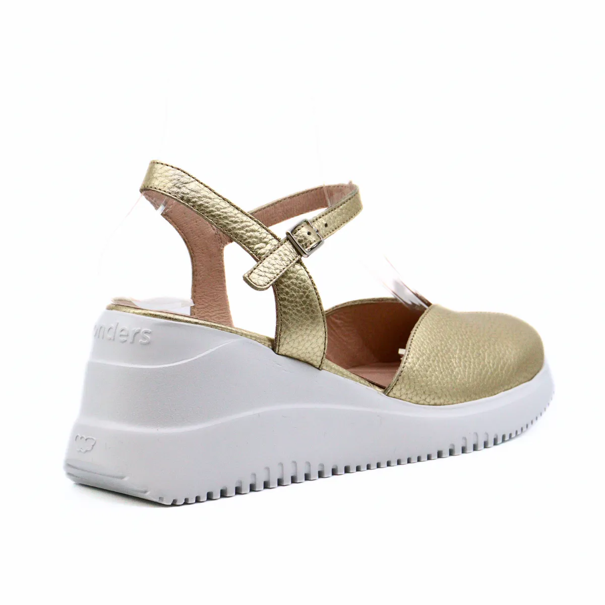 Ankle Wedge Max Platino