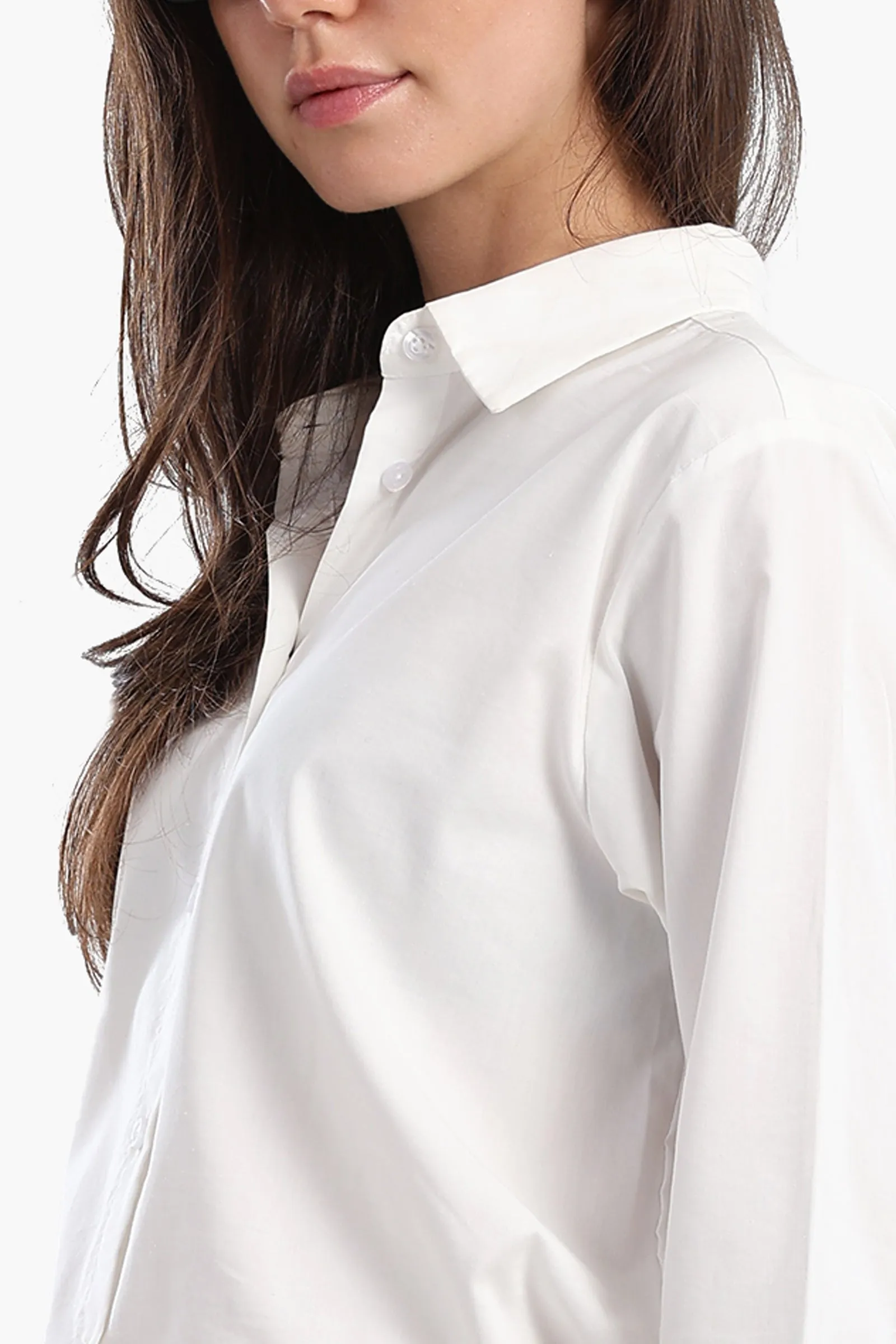 Asymmetrical Long Sleeves Shirt