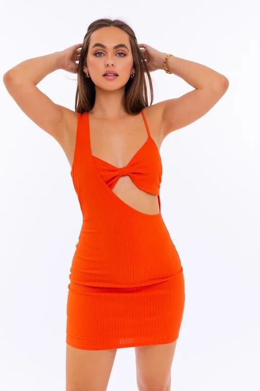 Asymmetrical Mini Dress
