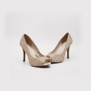 Audrey brooke Platform Peep Toe Heel