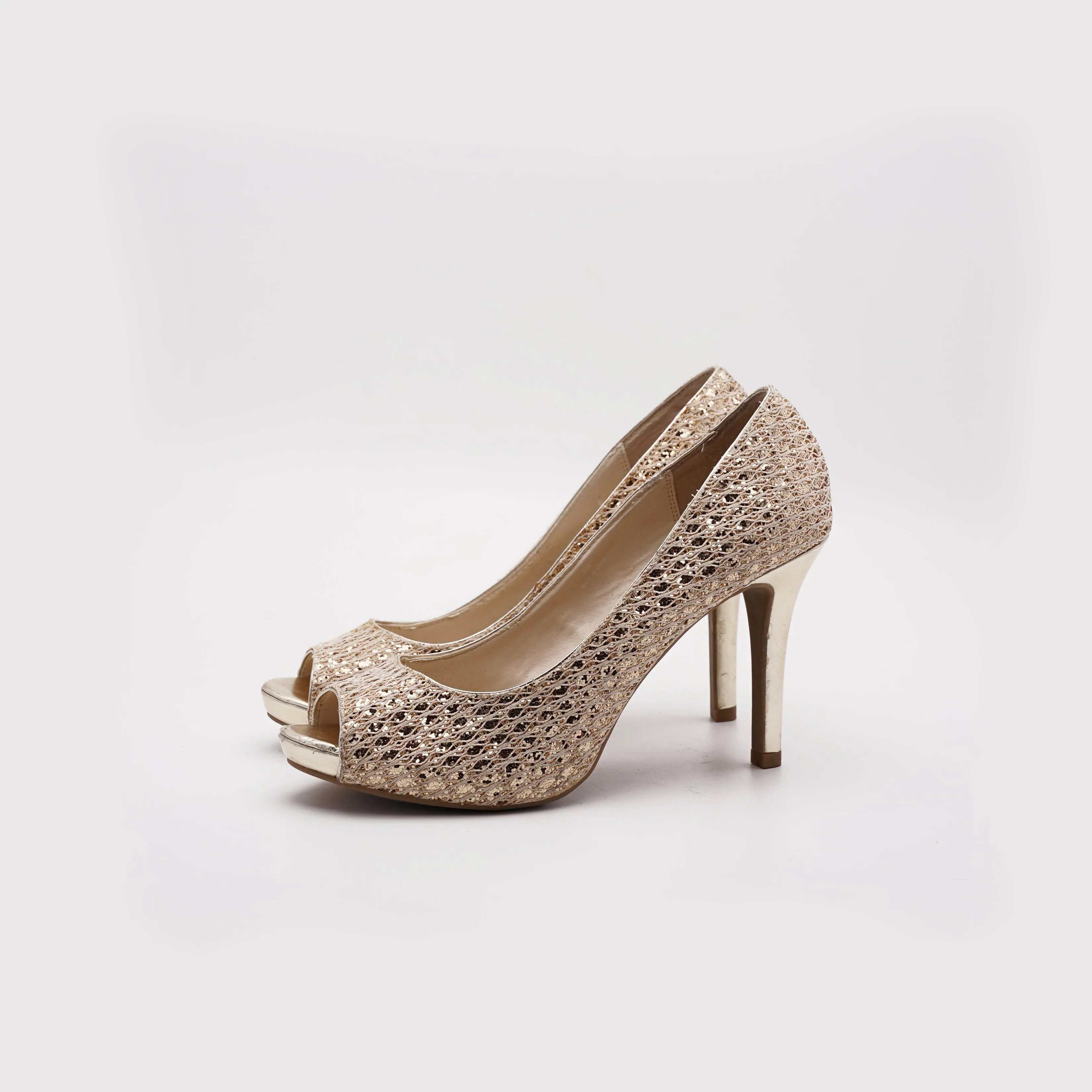 Audrey brooke Platform Peep Toe Heel