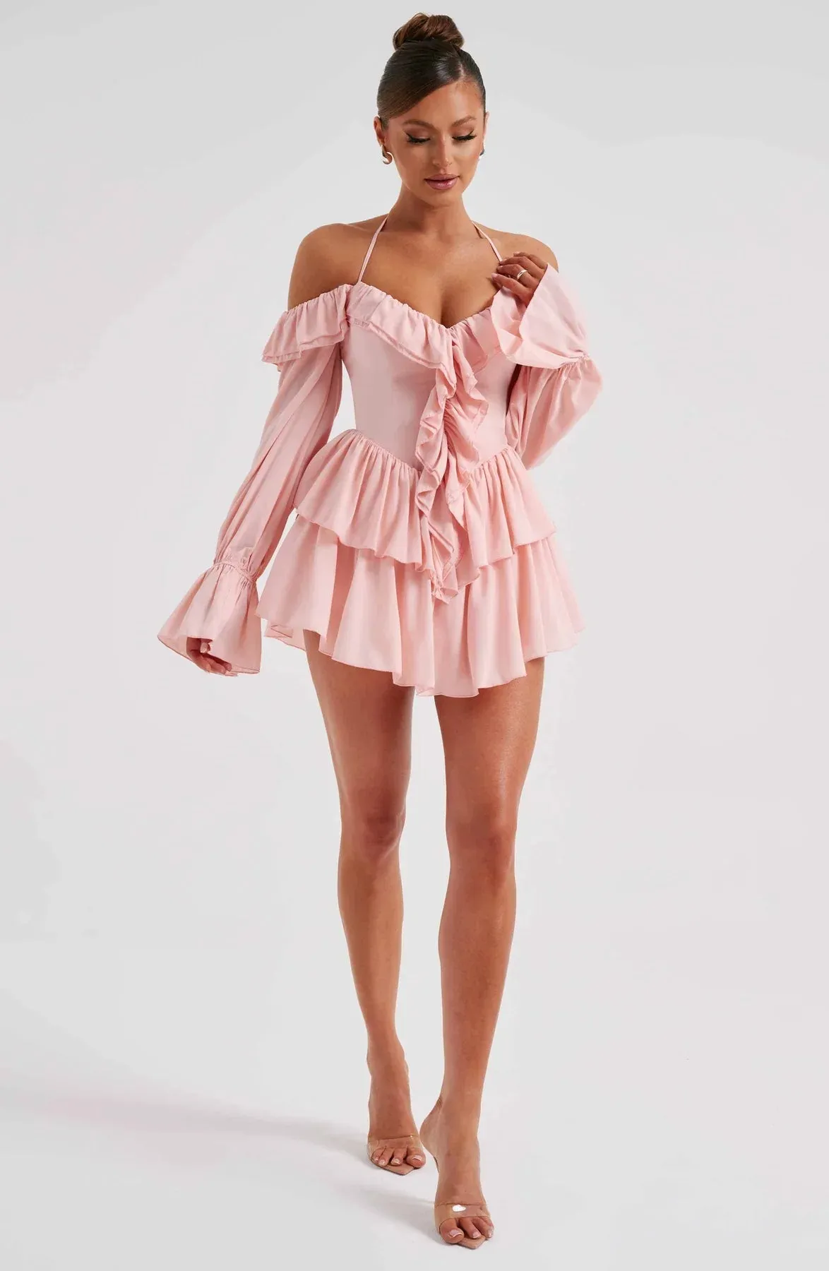 Aurora - Ruffled Mini Dress