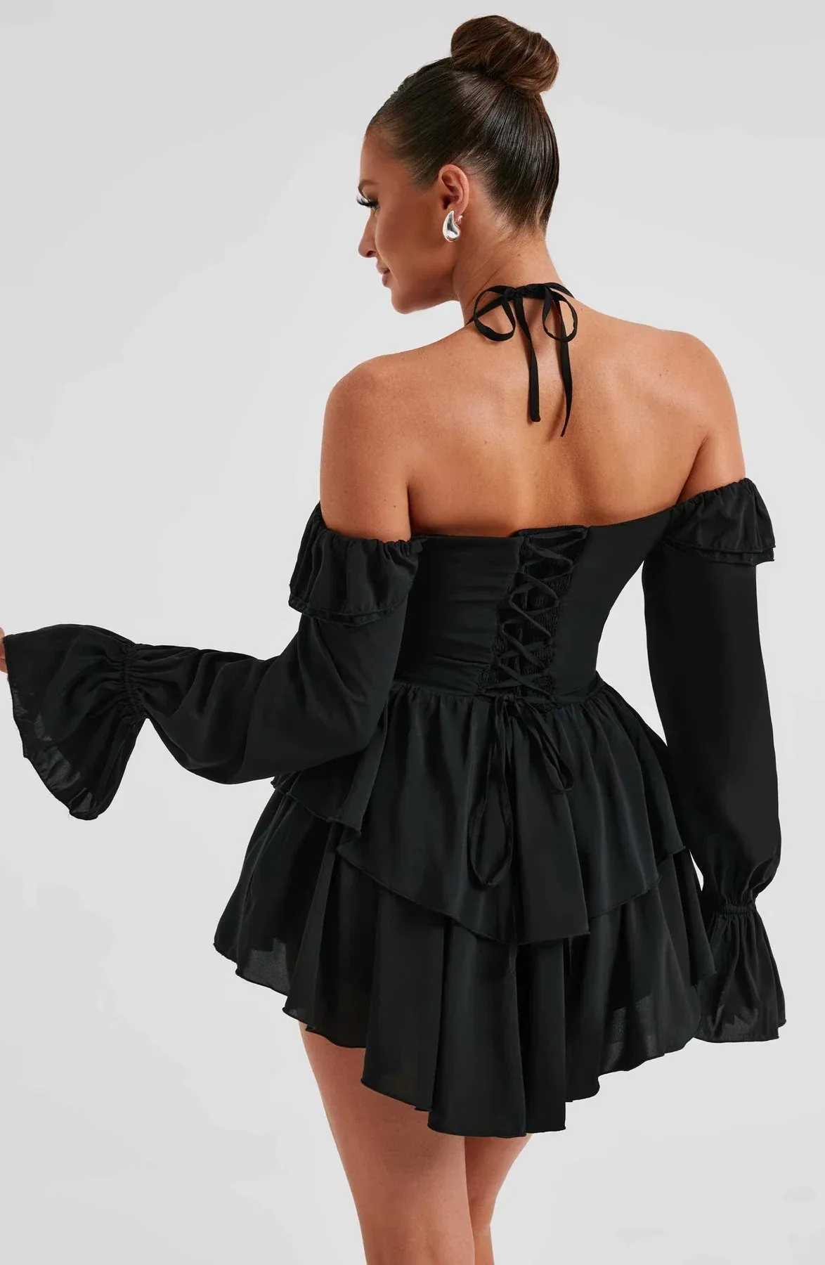 Aurora - Ruffled Mini Dress