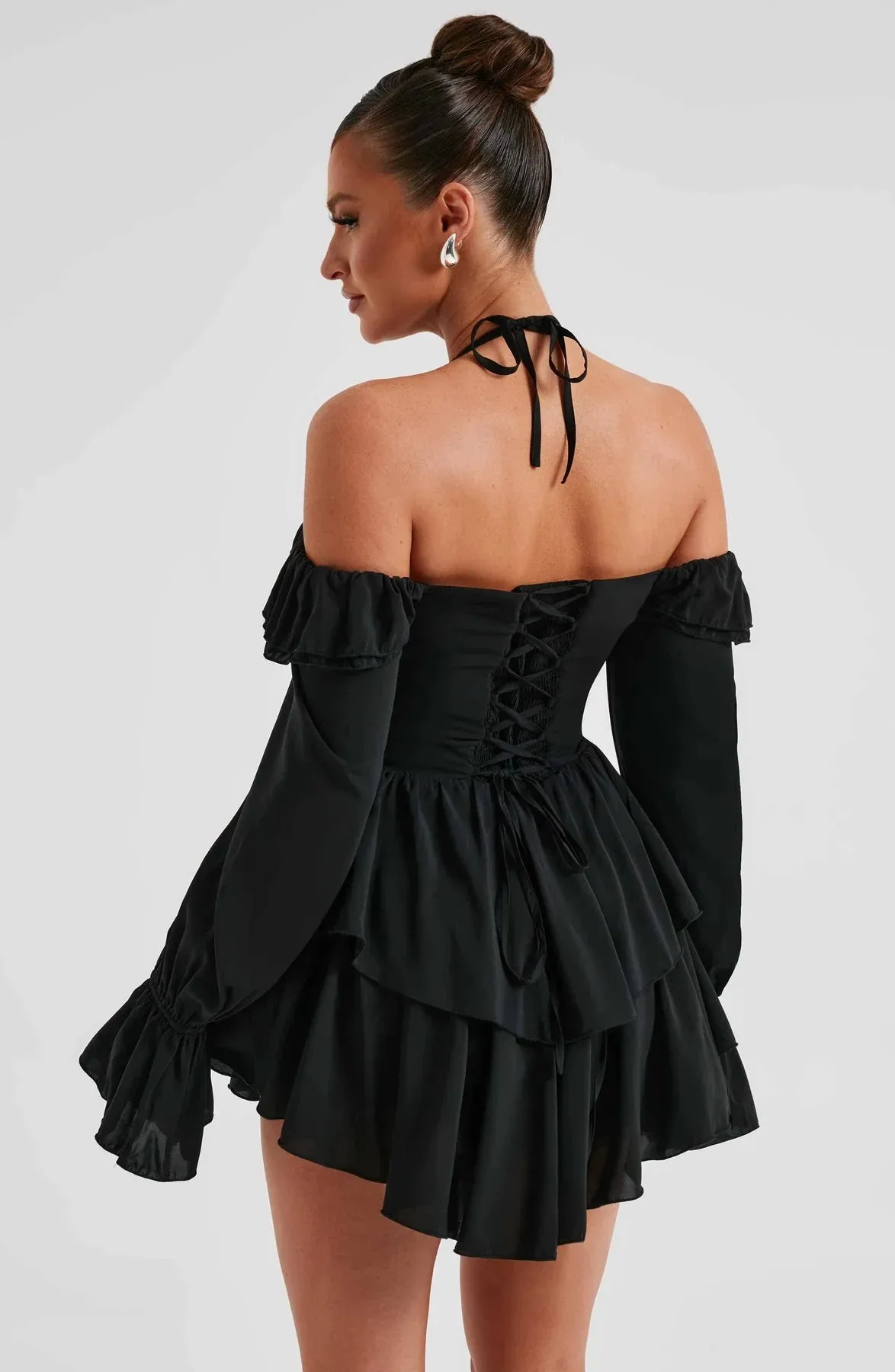 Aurora - Ruffled Mini Dress