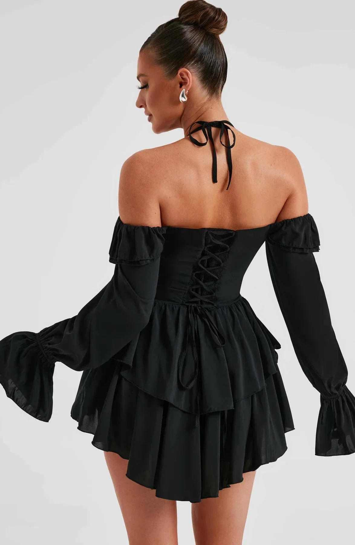 Aurora - Ruffled Mini Dress