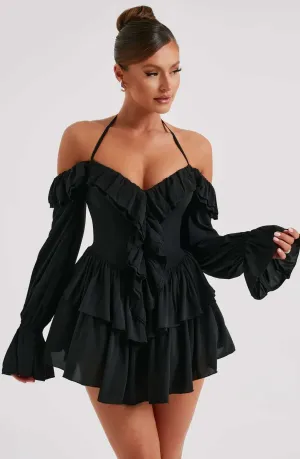 Aurora - Ruffled Mini Dress