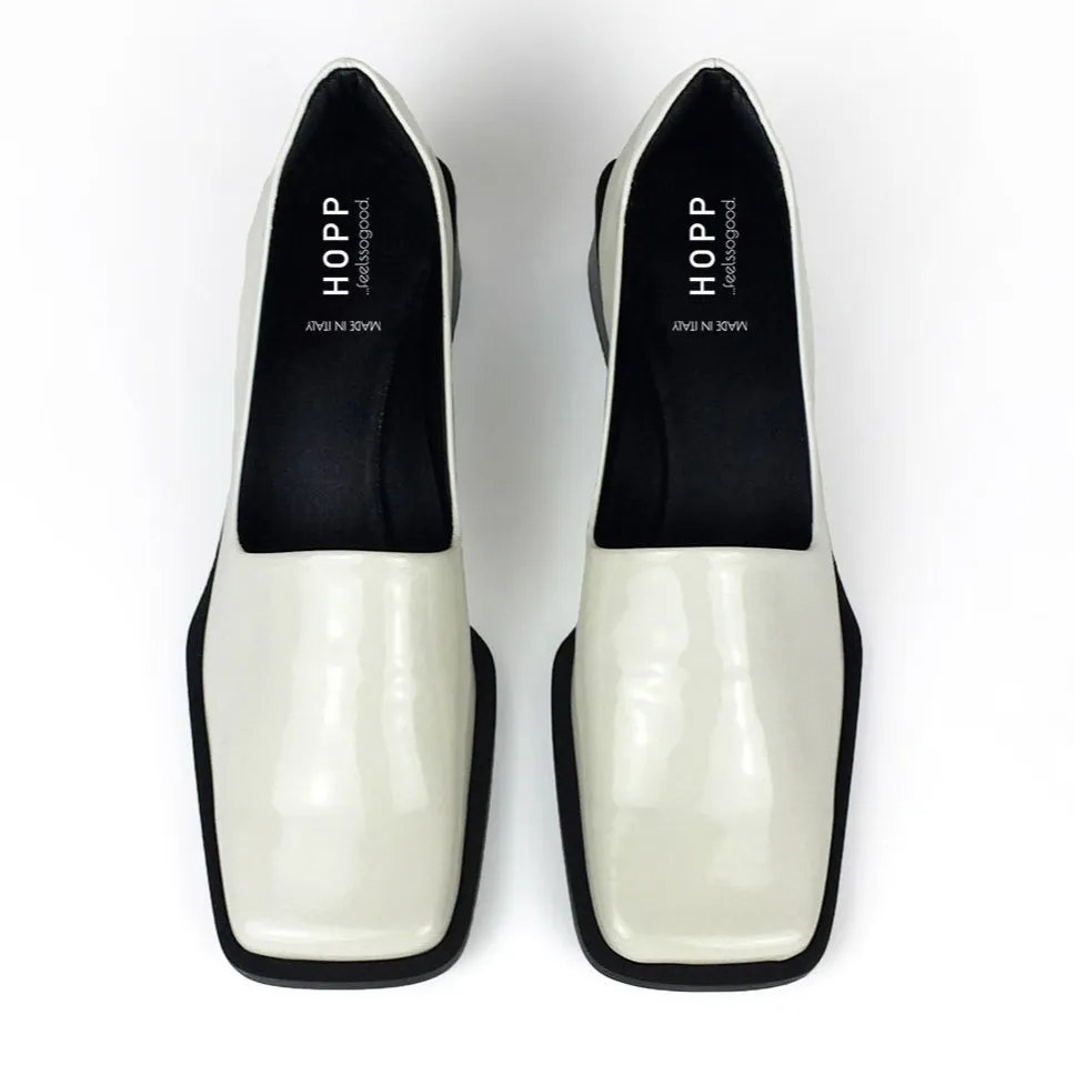 Bare Loafer - Patent Cream