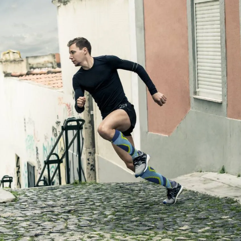 Bauerfeind Men's Run Performance Compression Socks - Full