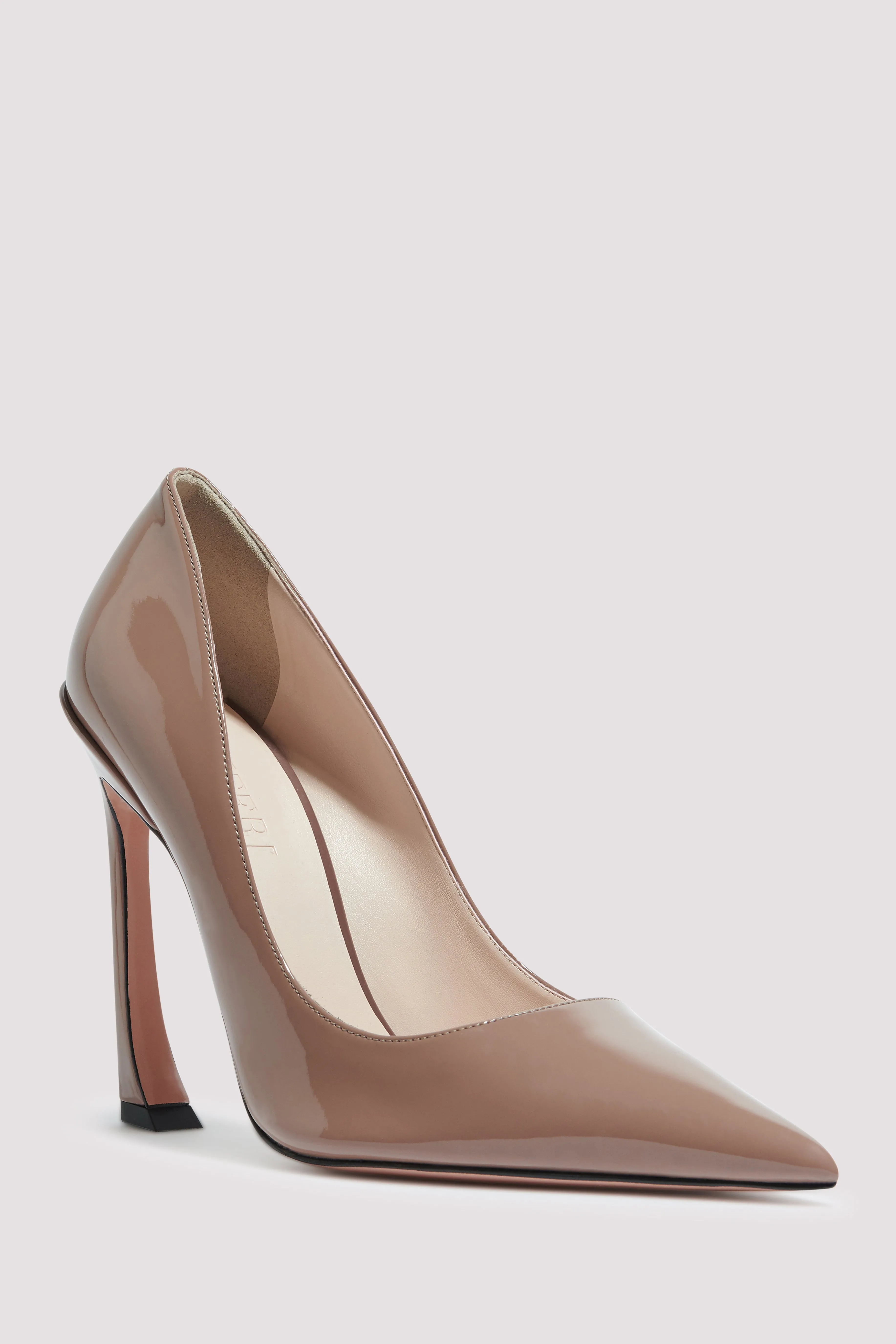 Beige 100 High-Heel Pumps
