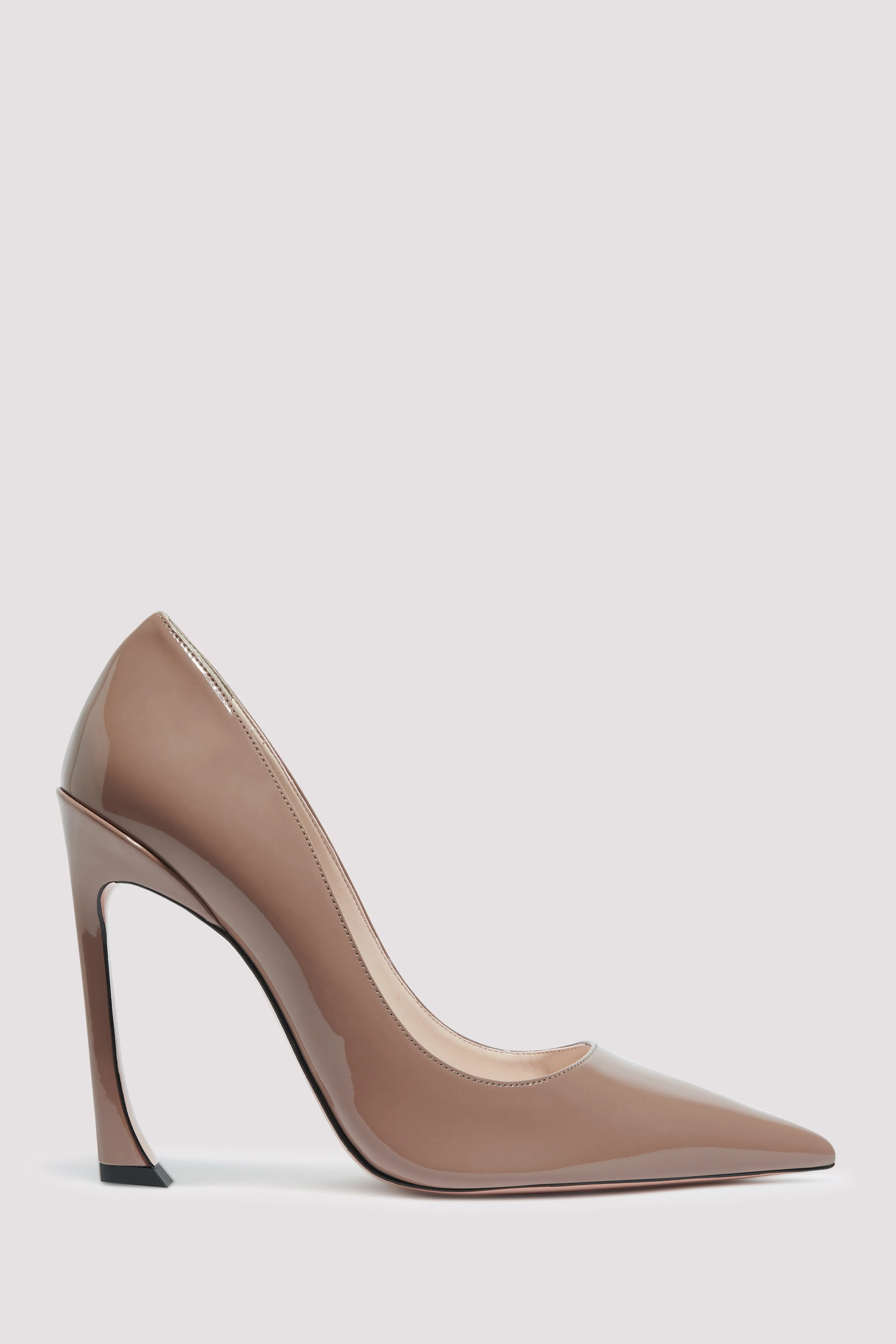Beige 100 High-Heel Pumps