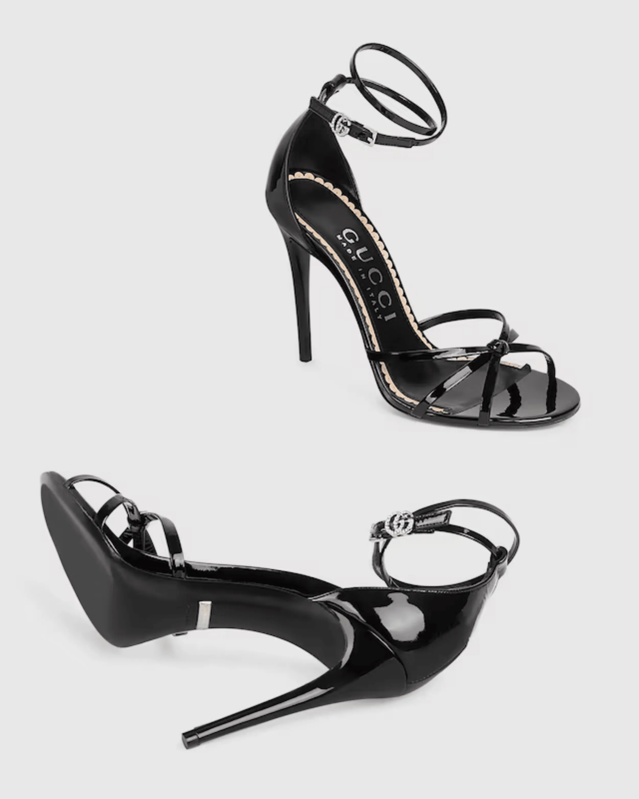 Black Patent Leather Heels