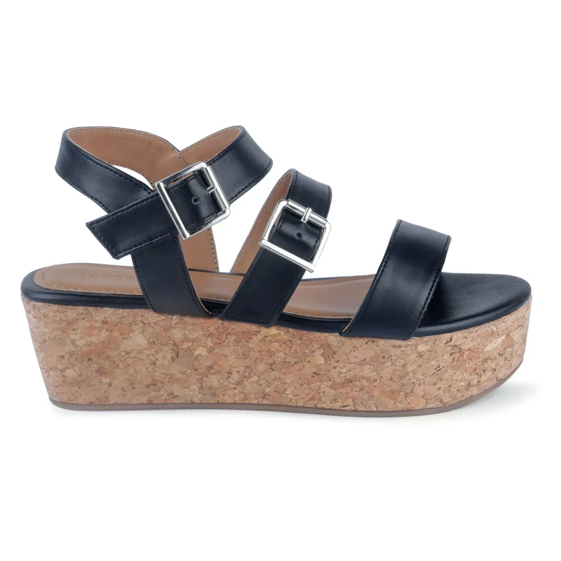 Black Platform Sandal