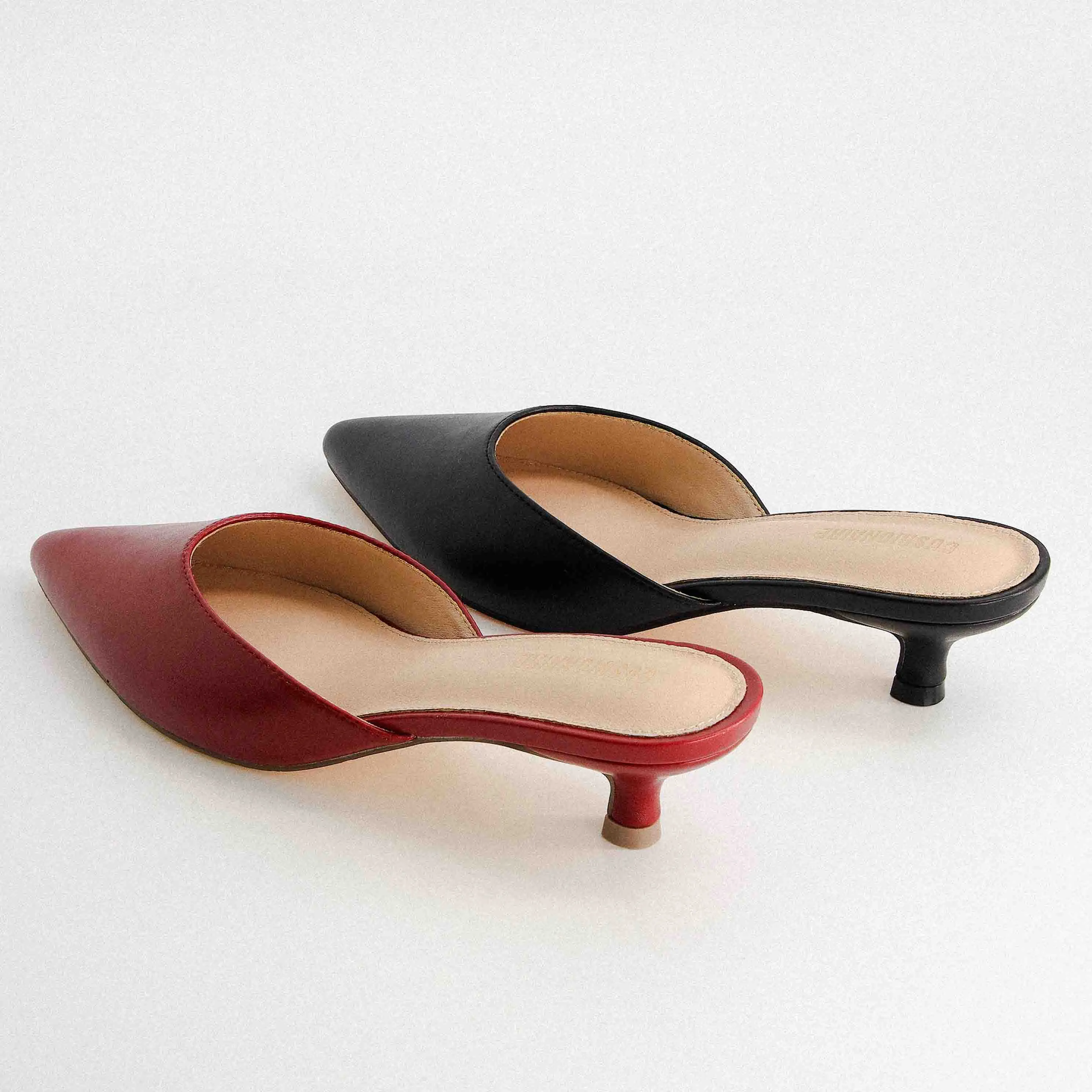 Bonus Kitten Heel Mule