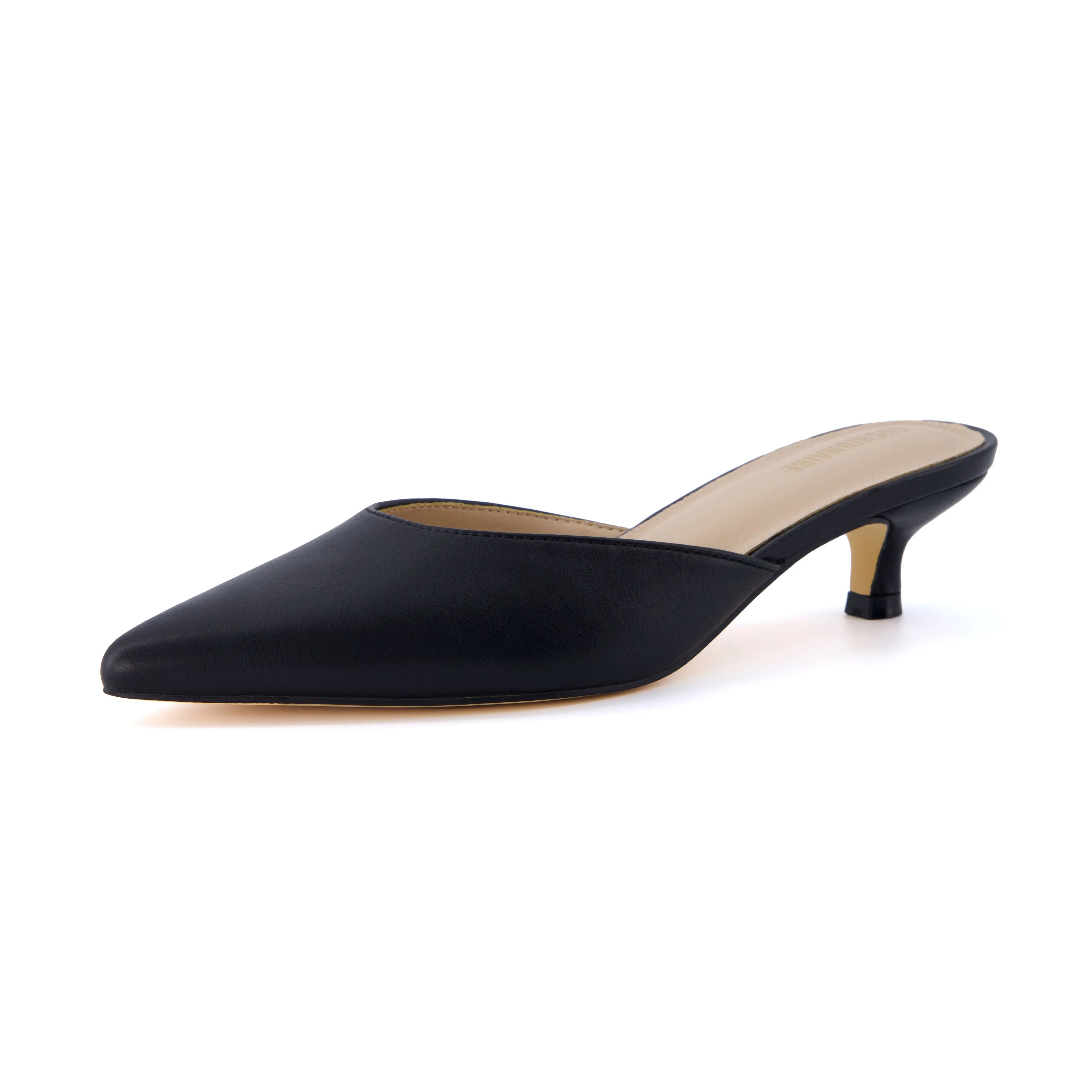 Bonus Kitten Heel Mule