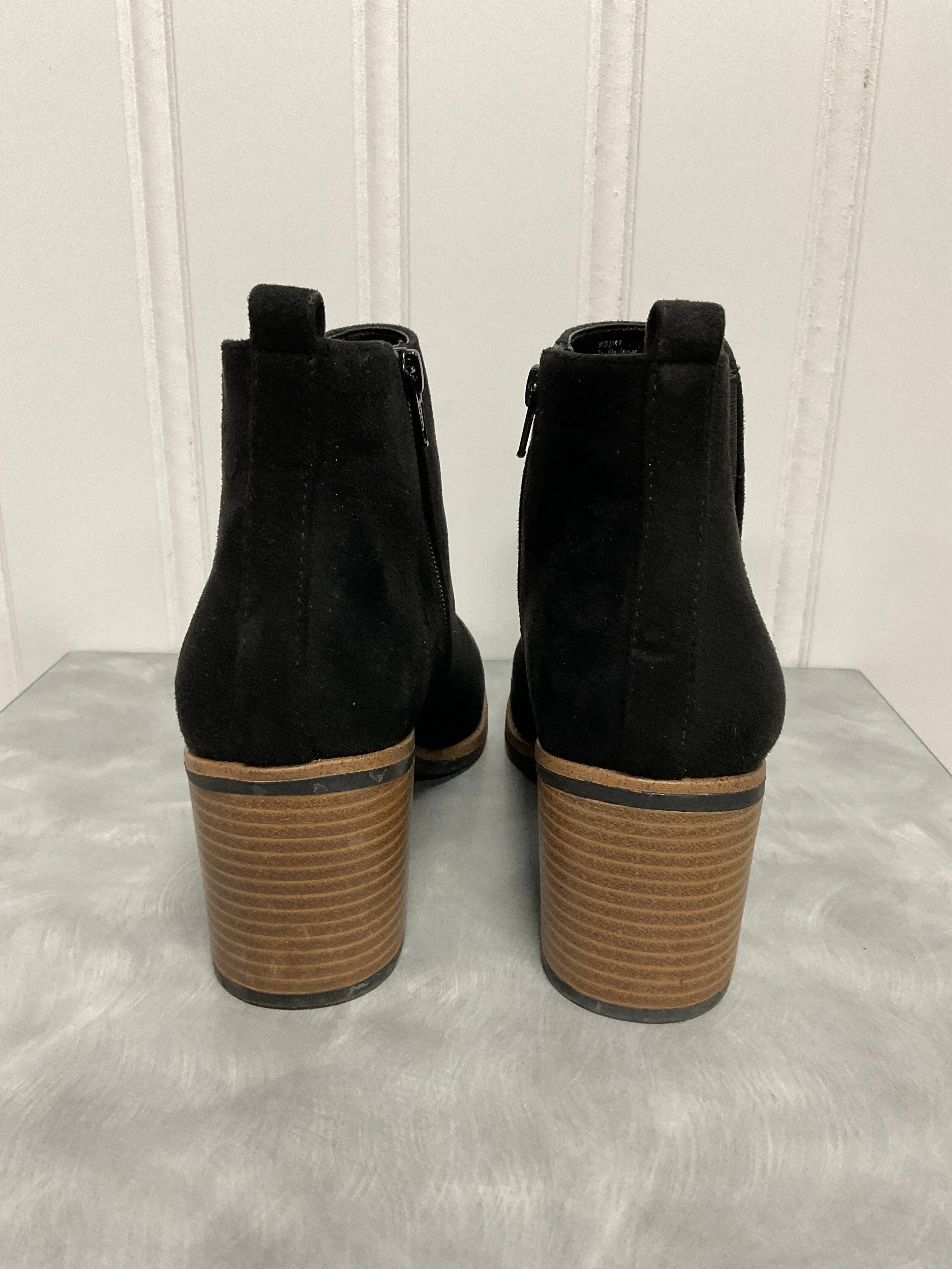 Boots Ankle Heels By White Mountain In Black, Size:9