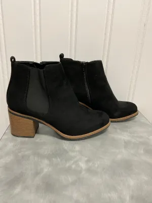 Boots Ankle Heels By White Mountain In Black, Size:9