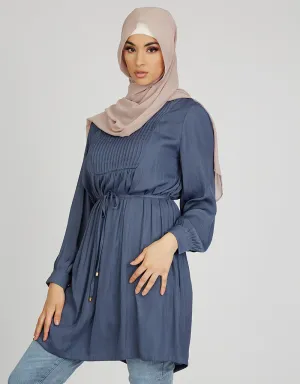 Box Pleat Blouse