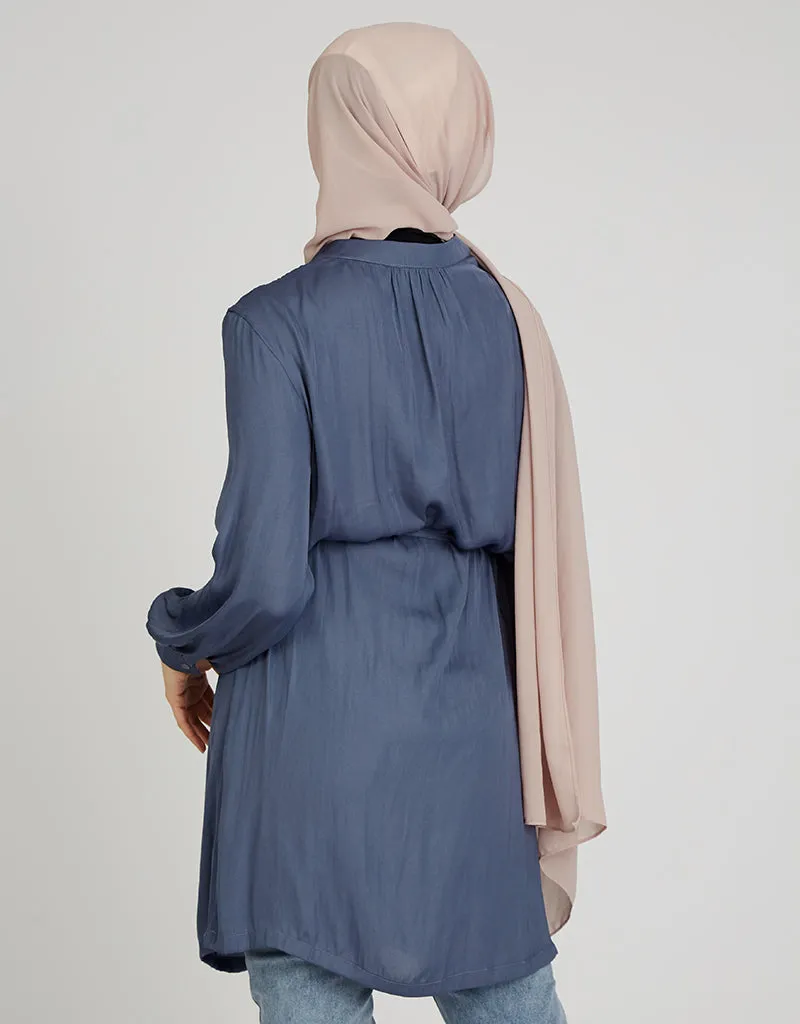 Box Pleat Blouse