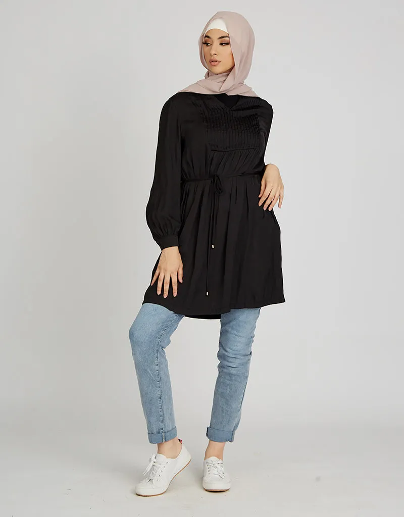 Box Pleat Blouse