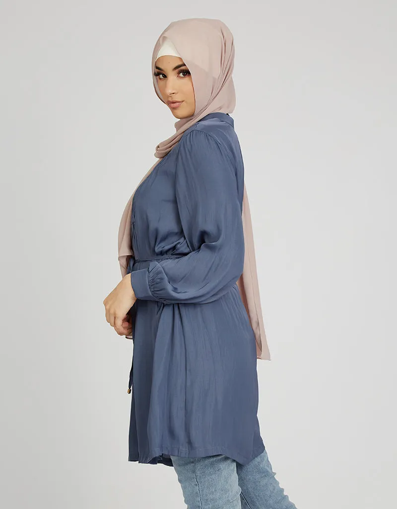 Box Pleat Blouse