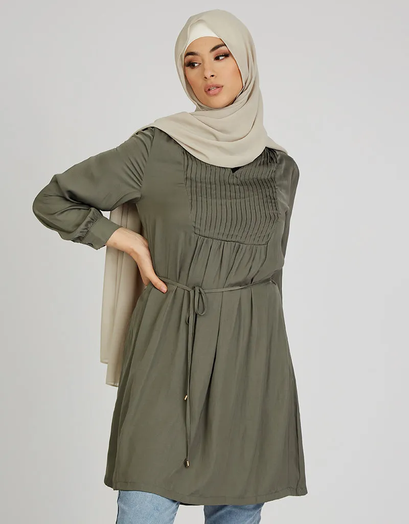 Box Pleat Blouse