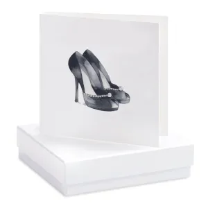 Boxed High Heels Earring Card