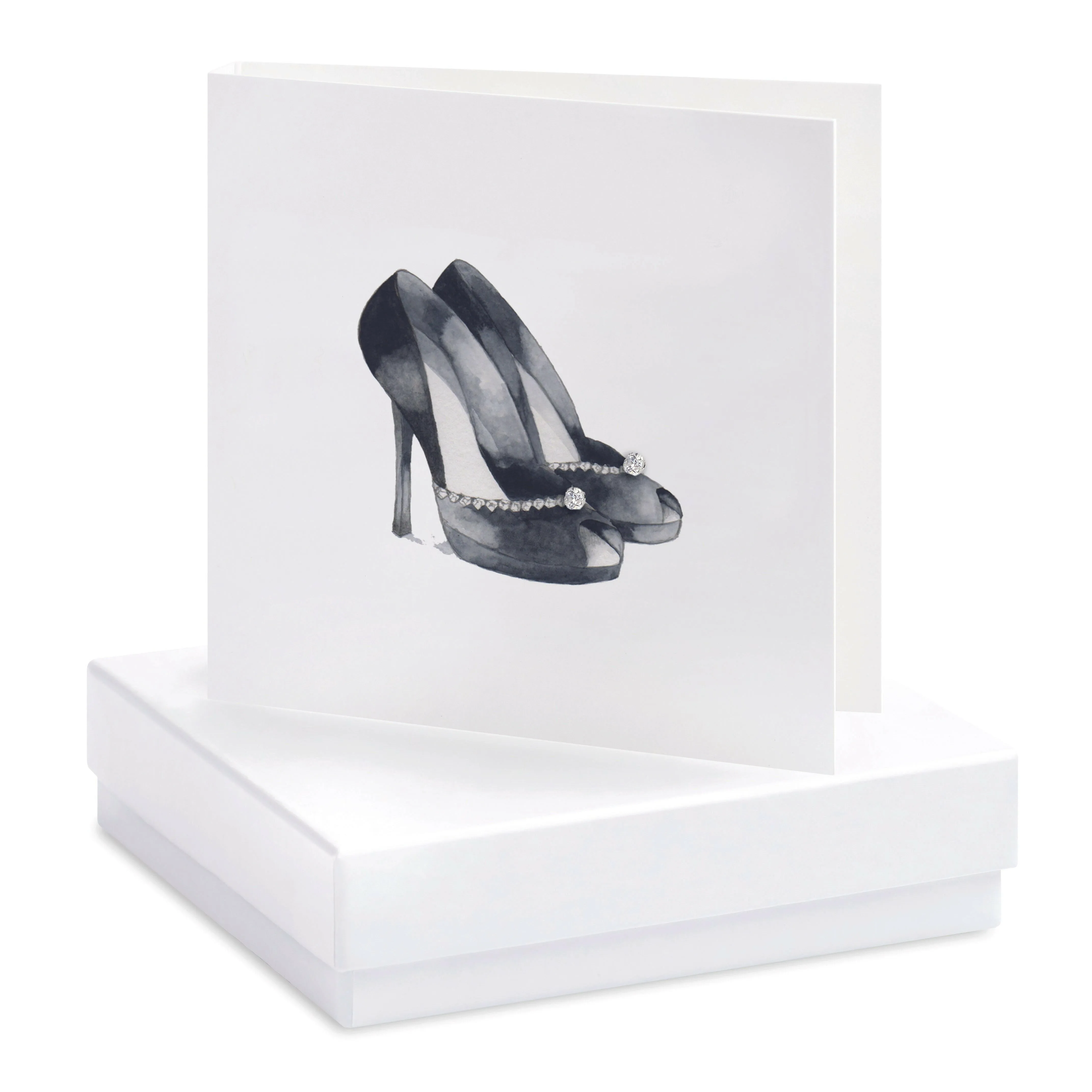Boxed High Heels Earring Card