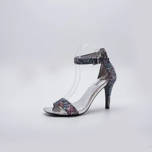 Brash Rainbow Sparkly Stiletto Heels