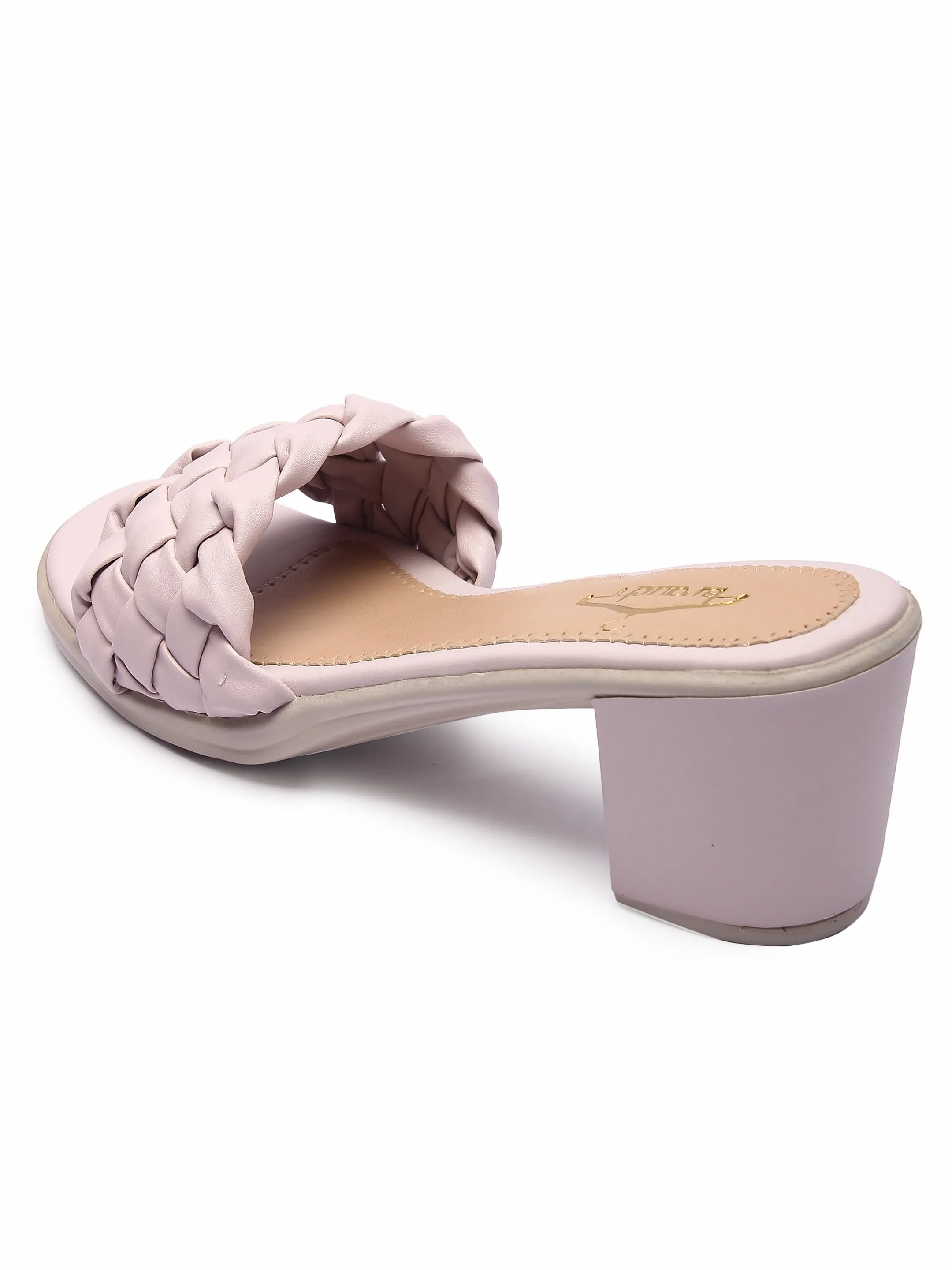 Brauch Women's Lavender Braided Heels