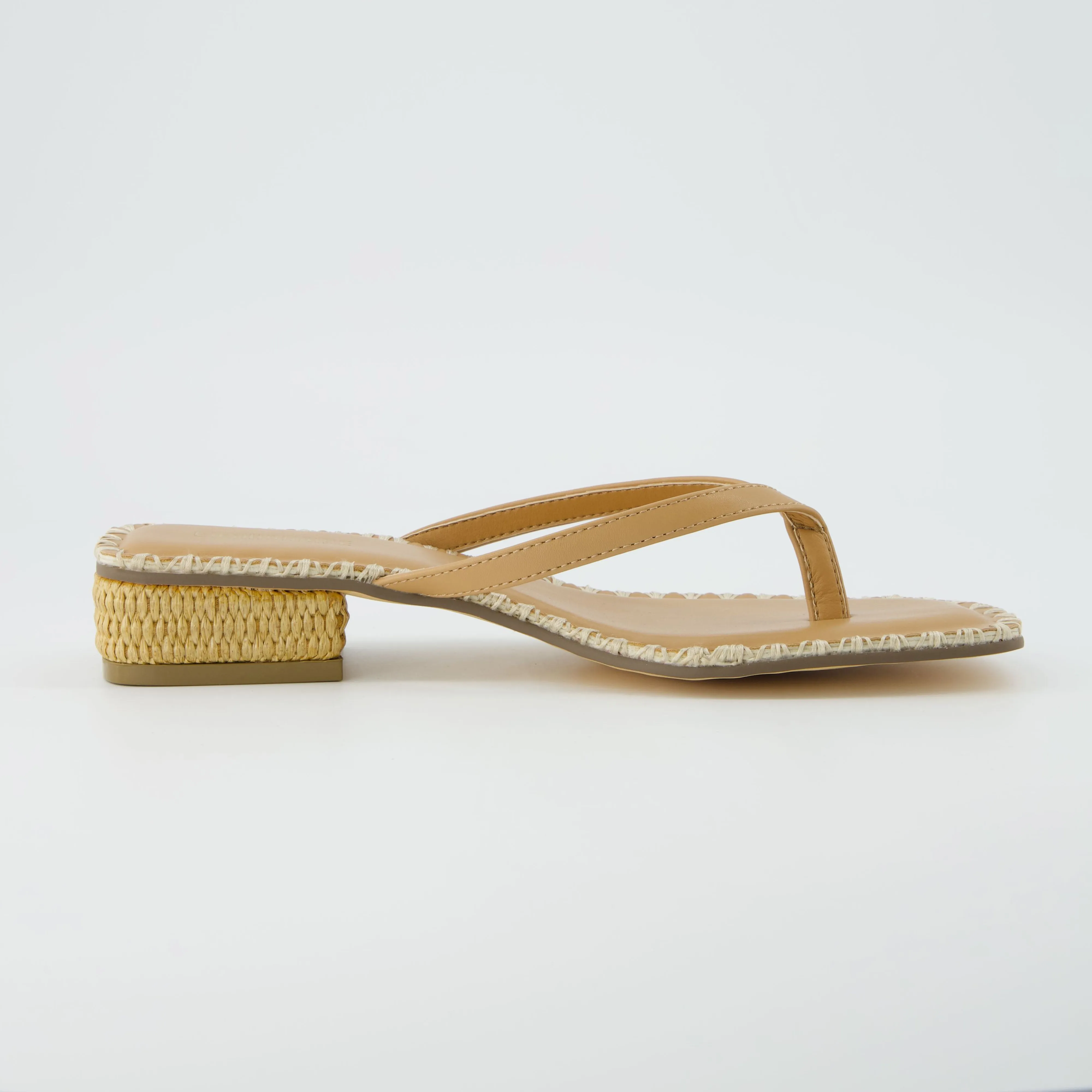 Breezy Heeled Thong Sandal