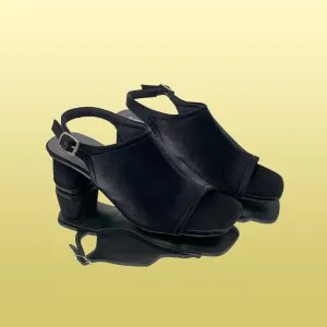 Buckle Strap Block Heels