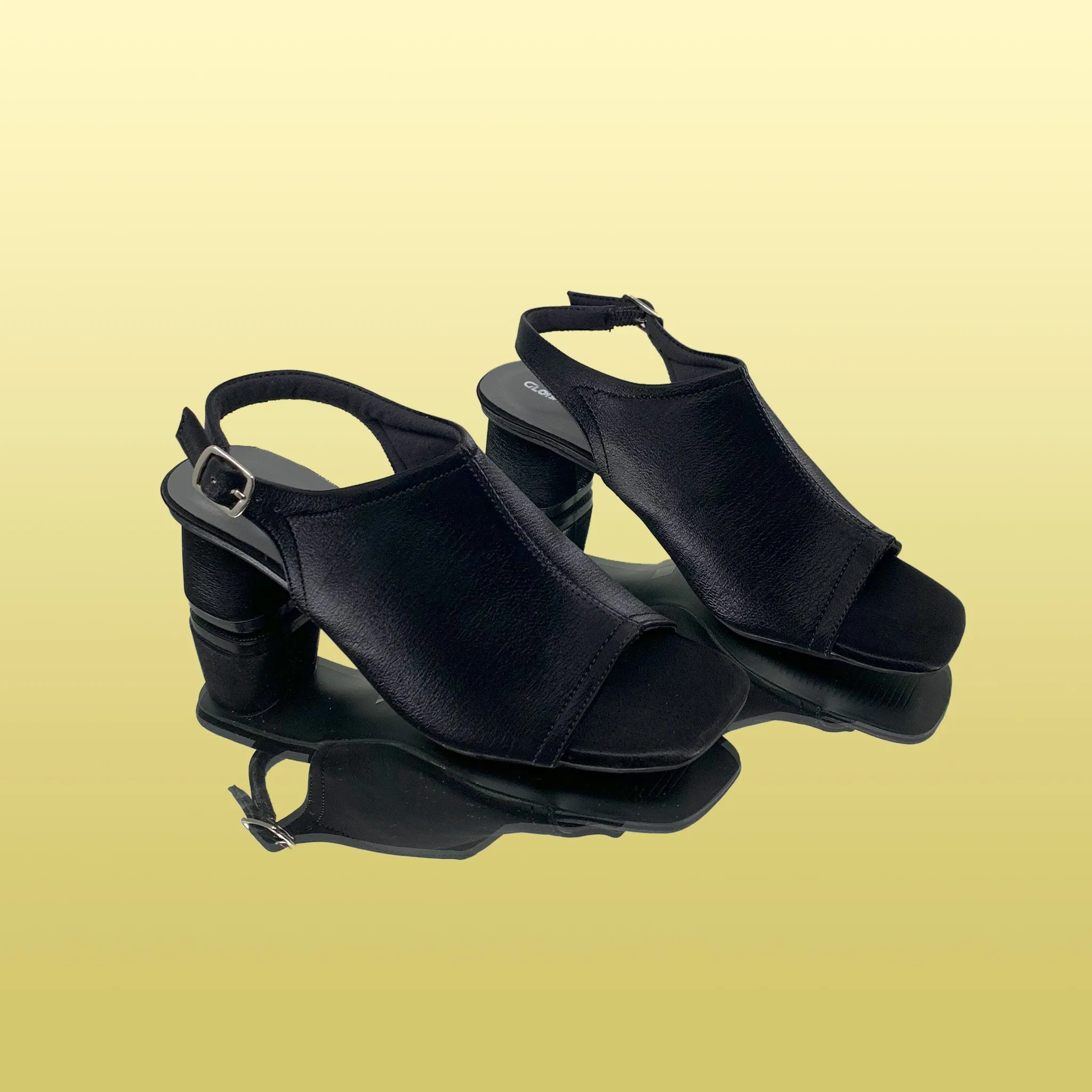 Buckle Strap Block Heels