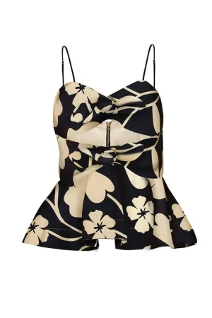 CABANA PEPLUM TOP