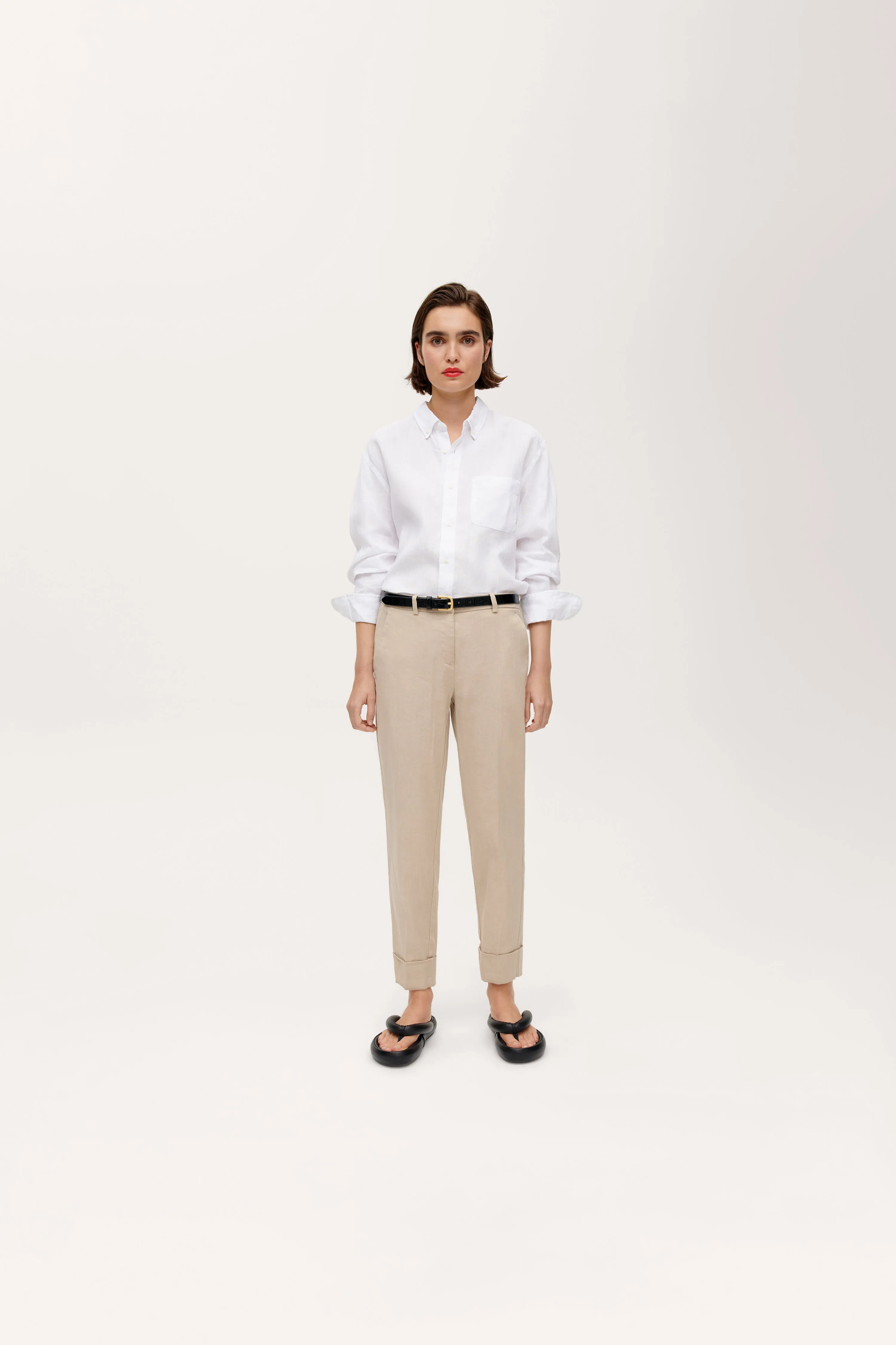 Cambio Linen Krystal Pant
