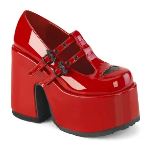 CAMEL-55 Demoniacult Alternative Footwear Women's Platforms Shoes