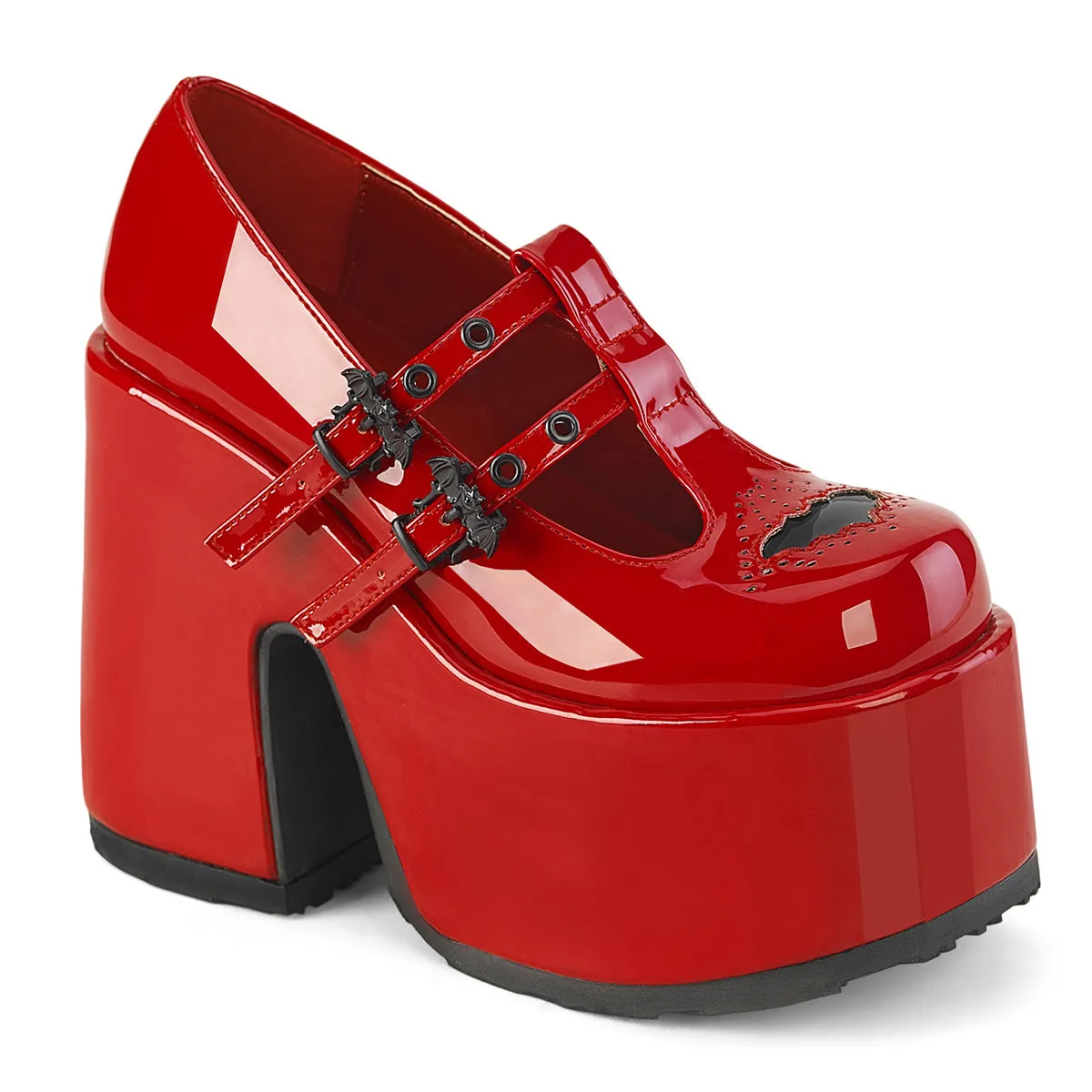 CAMEL-55 Demoniacult Alternative Footwear Women's Platforms Shoes